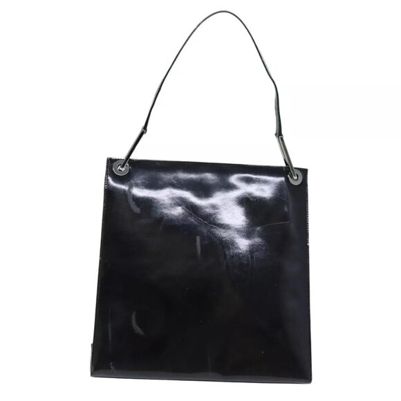 GUCCI Shoulder Bag Patent leather Black - Picture 3 of 16